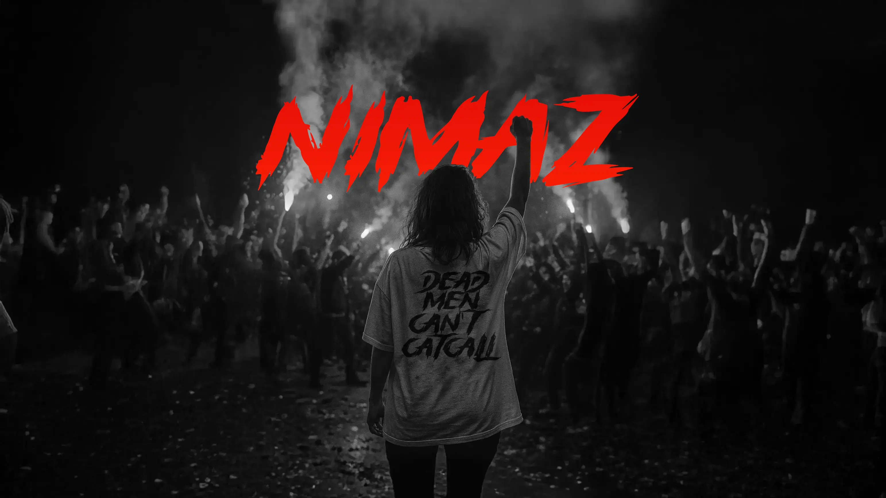 Nimaz Collective – Linke Streetwear & Antifa Mode Urban background